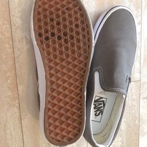Like New Dark Grey Slip-On Vans